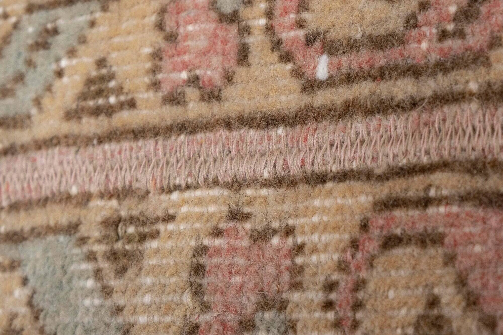 Vintage Turkish hallway rug 49x343 cm