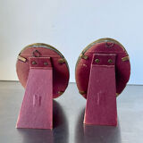 Pair of oval frames