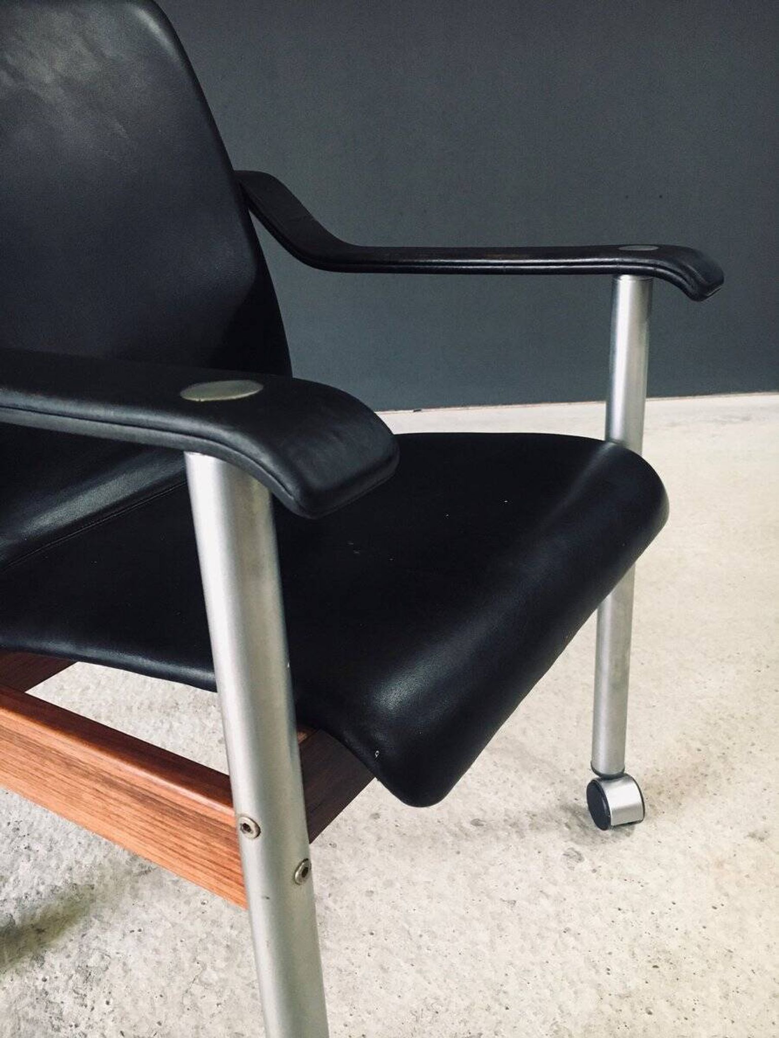 Mid-Century Modern Scandinavian Office Chair from Dyrlund, Denmark, 1960s