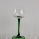 6 Alsace balloon wine glasses