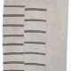 Dirty Gray & Black Hemp Kilim Rug, 161x235Cm