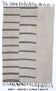Dirty Gray & Black Hemp Kilim Rug, 161x235Cm