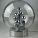 60s 70s table lamp ball lamp Doria "Big Ball" glass space age design