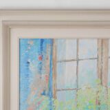 Peinture à l'huile de l'artiste belge Theo van Rintel, vers 1960