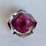 Murano Sommerso Ashtray, Italy 1970s