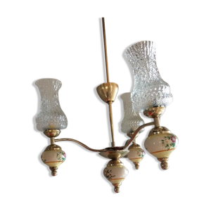 lustre vintage à 3 branches