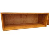 Two Mid Century floating cabinets