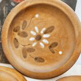3 Vallauris ceramic plates