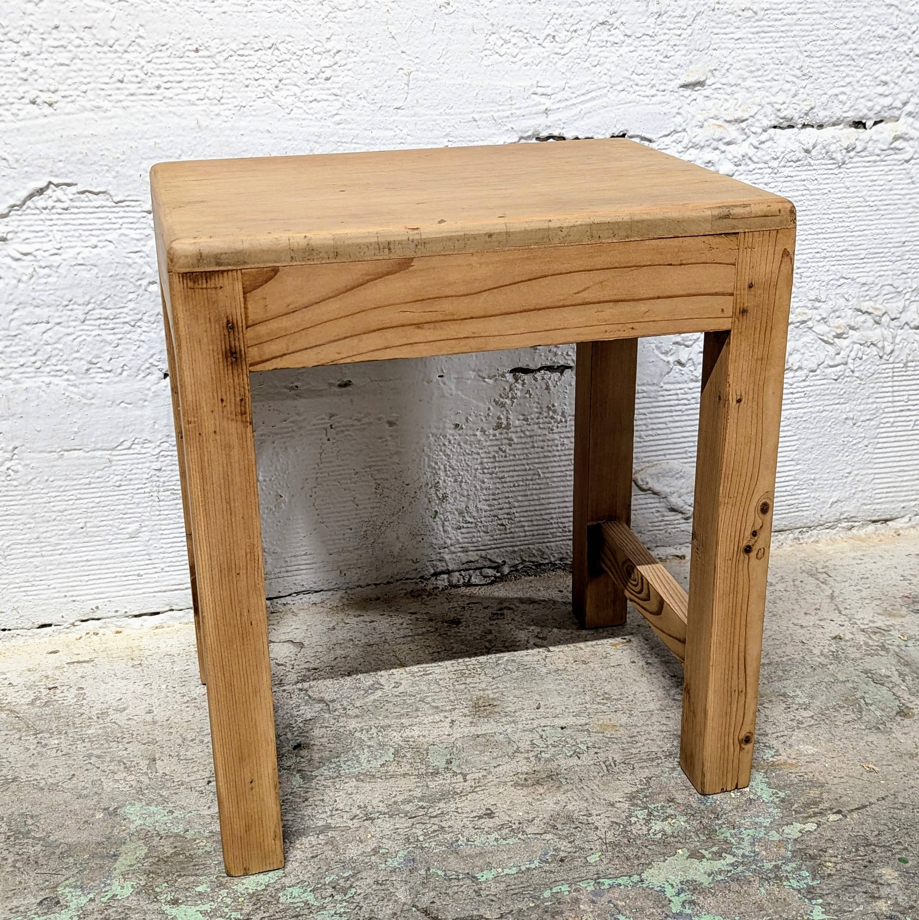 Wooden stool