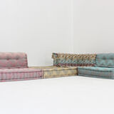 Roche Bobois Mah Jong modular sofa Missoni fabric design by Hans Hopfer