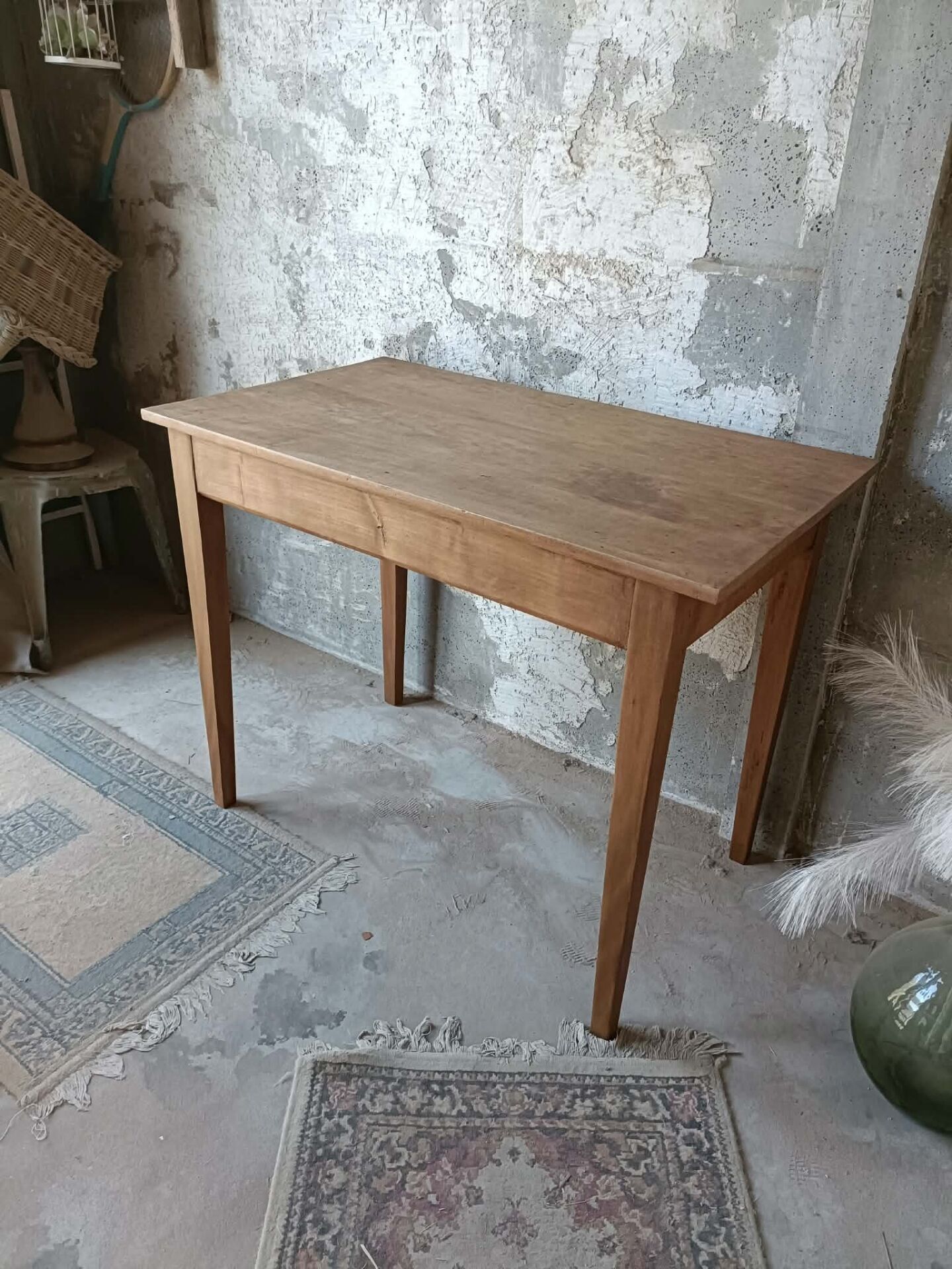 Wooden desk