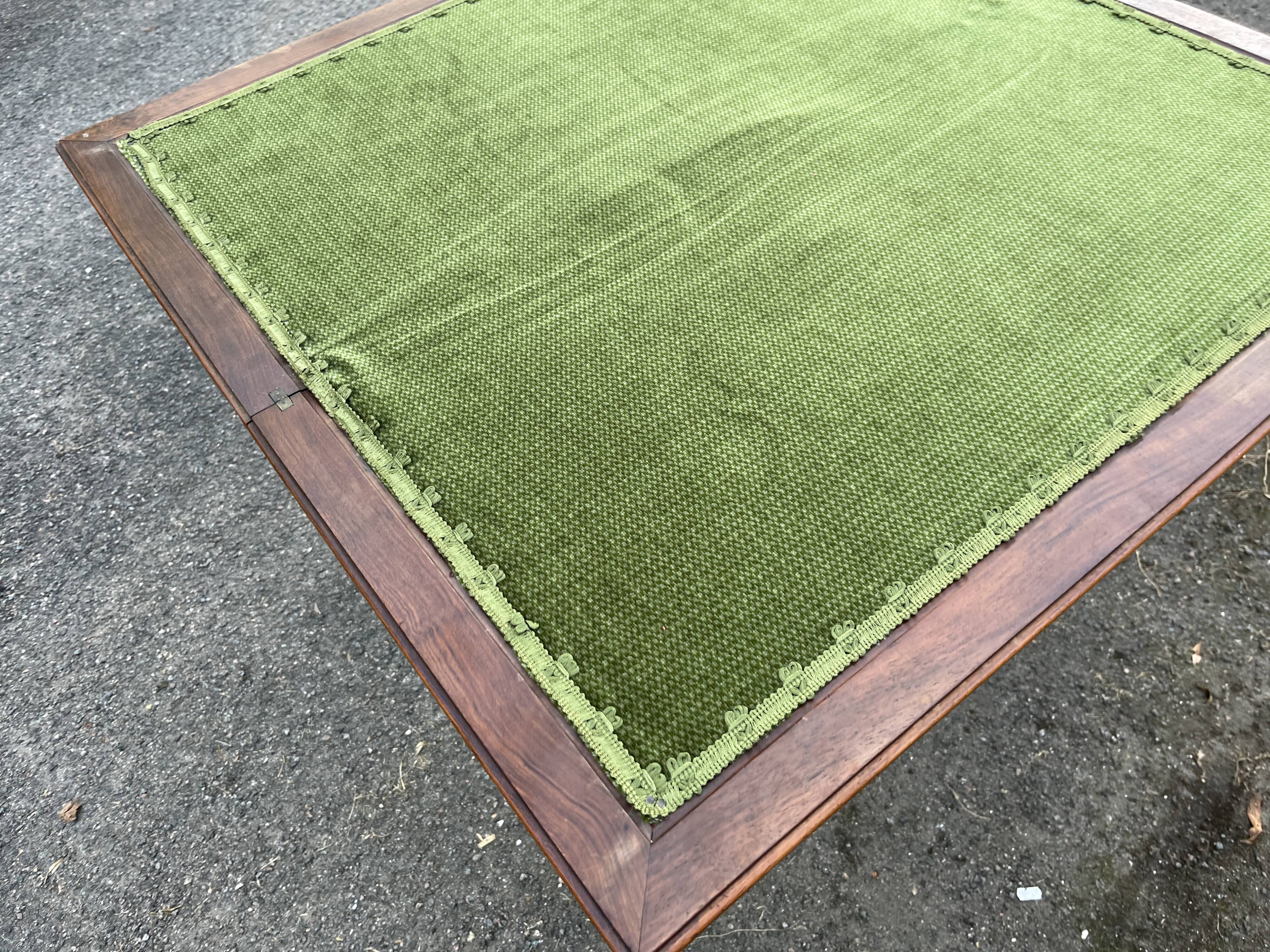 Louis XVI style mahogany games table