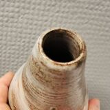 Danish designed vase in beautiful multi-coloured glaze.