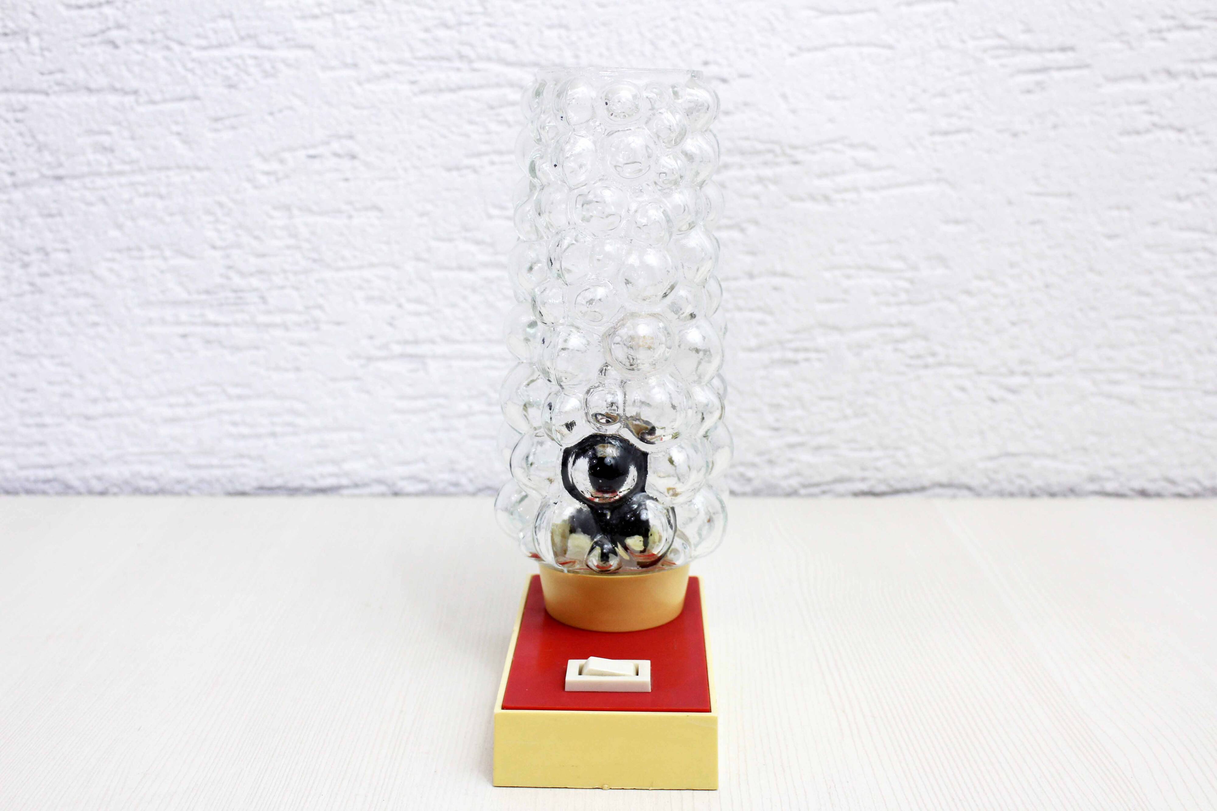 Vintage grape-shaped bedside lamp
