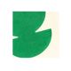 Painting on paper "trio" green signed Eawy