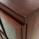 Mahogany display cabinet, Danish design, 1970s, made in Denmark