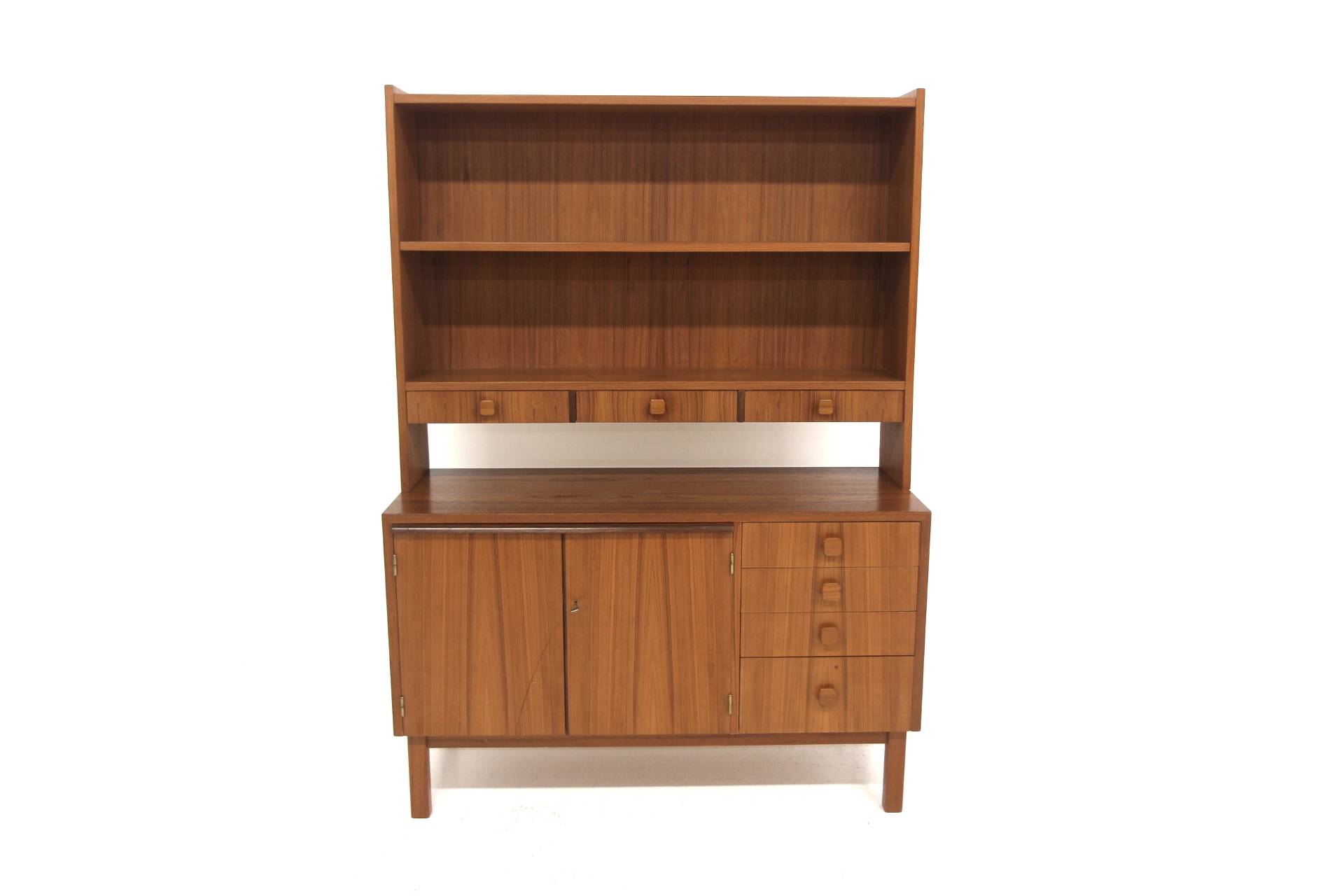 Secrétaire scandinave en teck, Suède, 1960