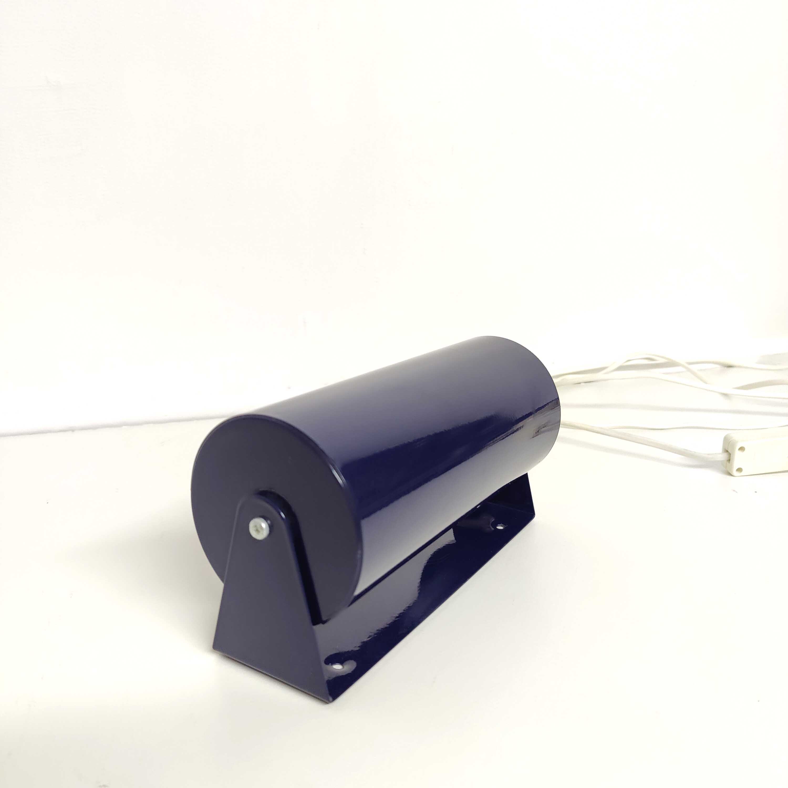 Roller wall lamp Ikea V413 vintage blue adjustable