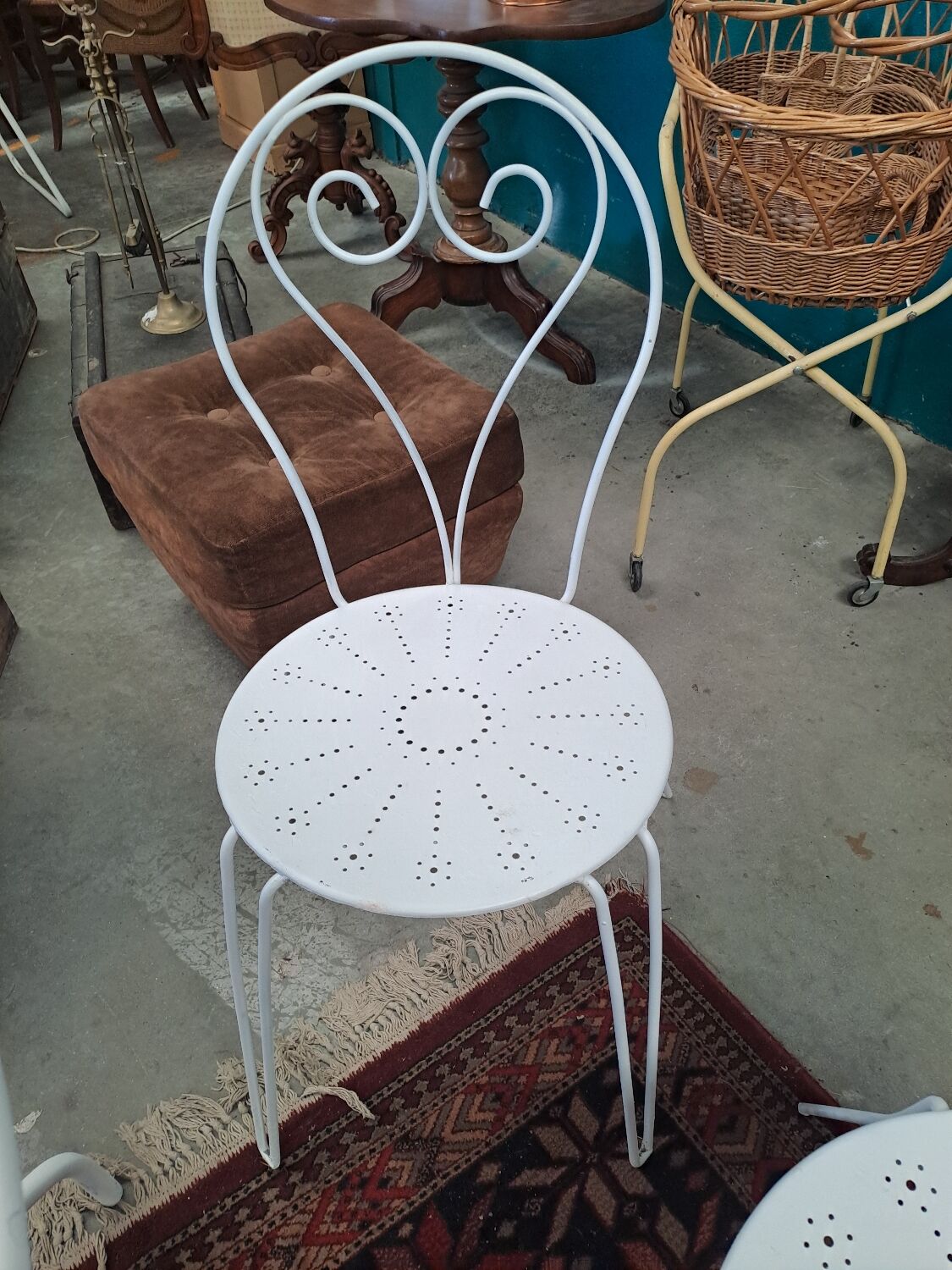 Salon de jardin en fer forgé