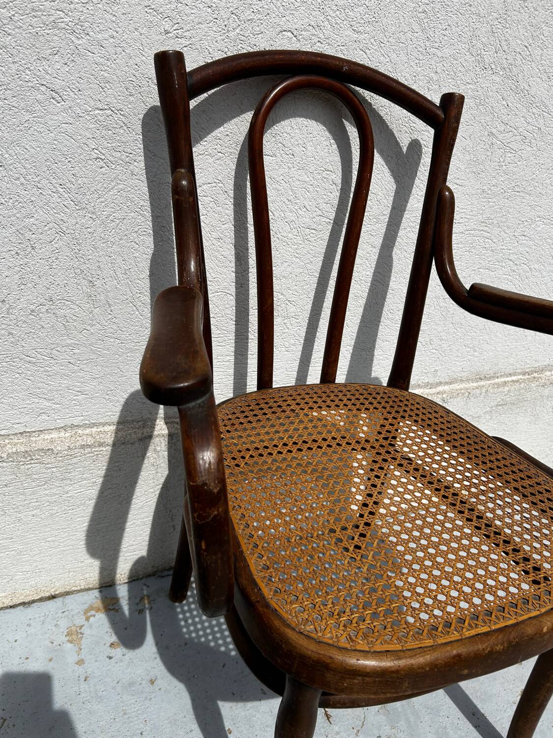 Fauteuil Thonet  estampillé – modèle type 18