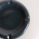 Round ashtray in speckled green ceramic