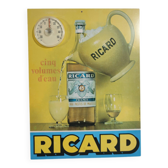 Publicité Ricard Thermomètre / 1960's / Objet Publicitaire