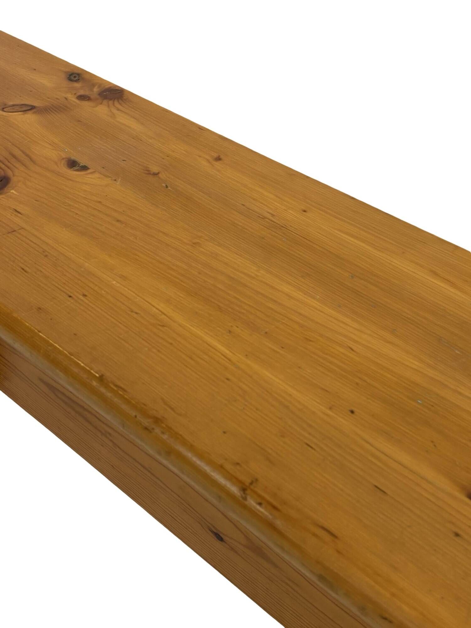 Vintage Pine Bench, 1960s Scandinavian Design small model