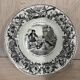 Set of 11 plates Creil Montereau LM & Cie