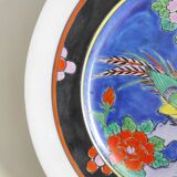 Japanese hand painted bird plate