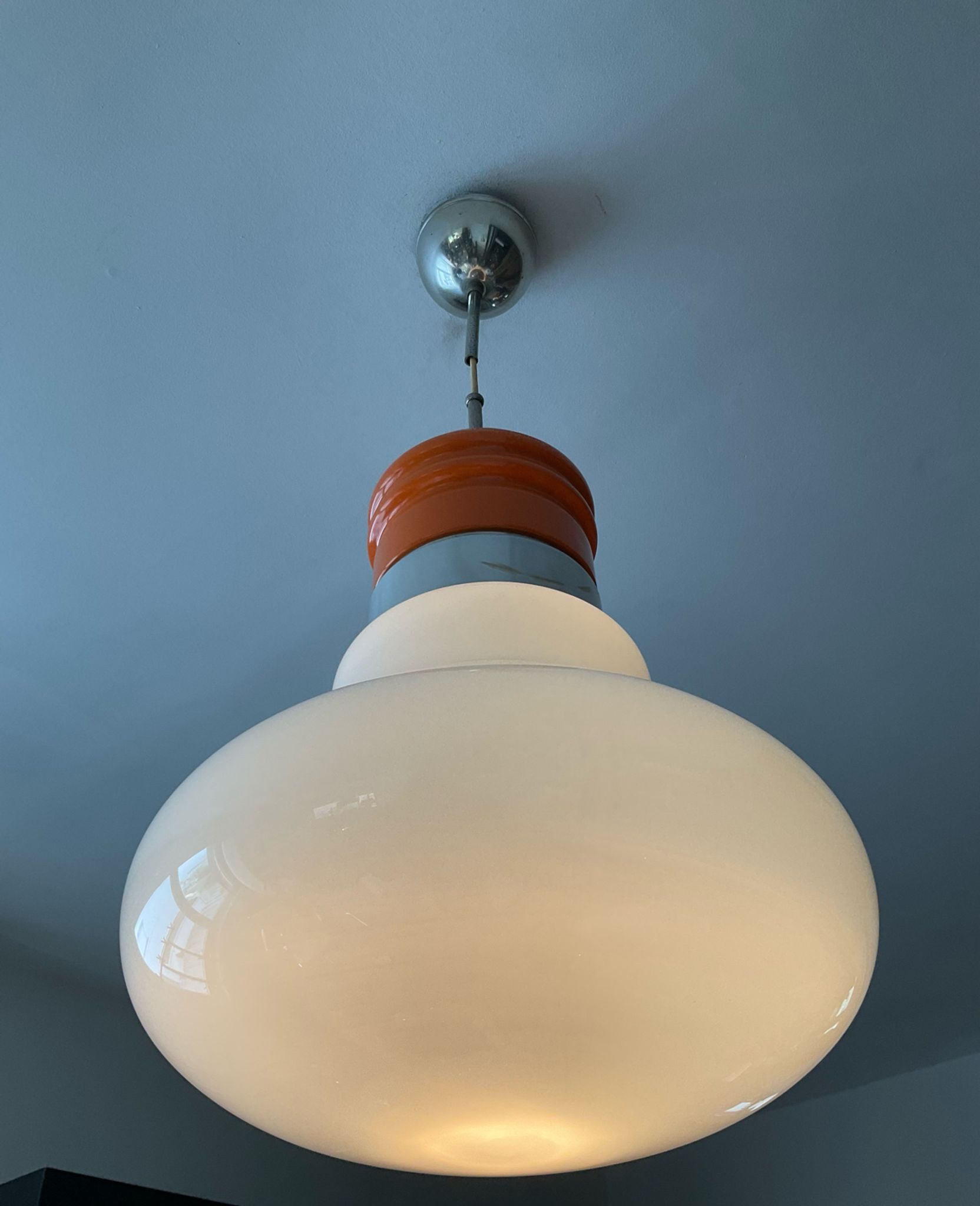 Mazzega pendant lamp in Murano glass from the 60s-70s