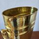 Vintage hammered brass umbrella stand – 1970s-80s