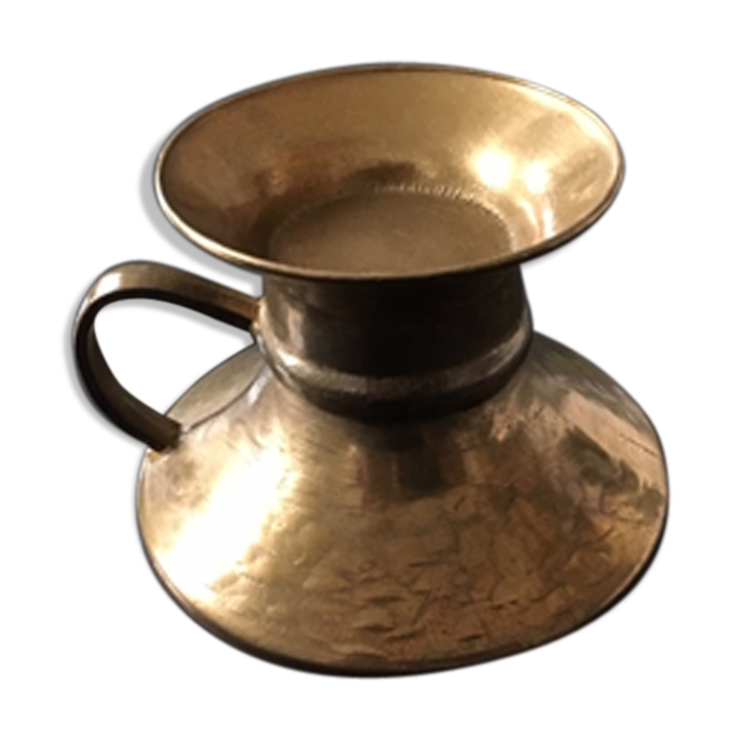 Brass candle holder