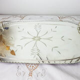 Vintage mirror tray