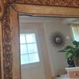 Miroir doré 116 x 97