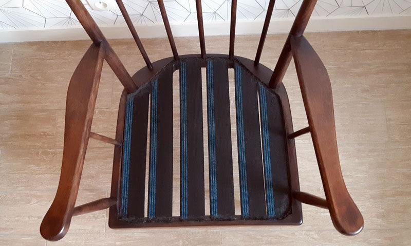 Baumann vintage fan model armchair