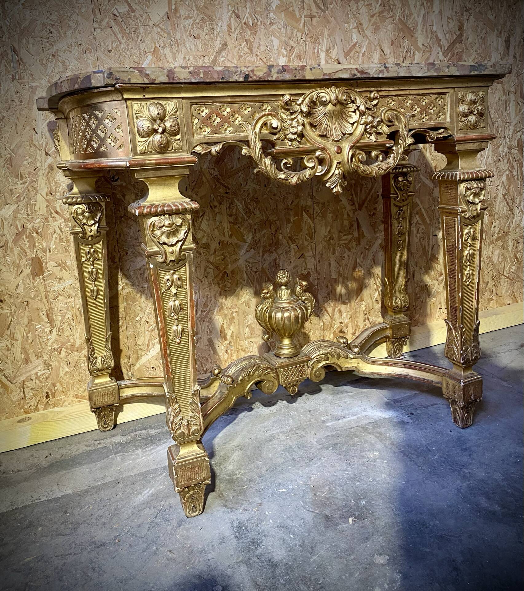 Golden console
