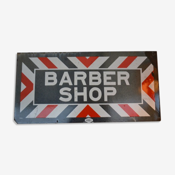 Plaque Barber shop, USA