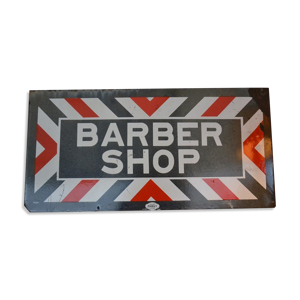 Plaque Barber shop, USA