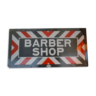 Plaque Barber shop, USA