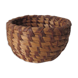 Old banneton straw basket