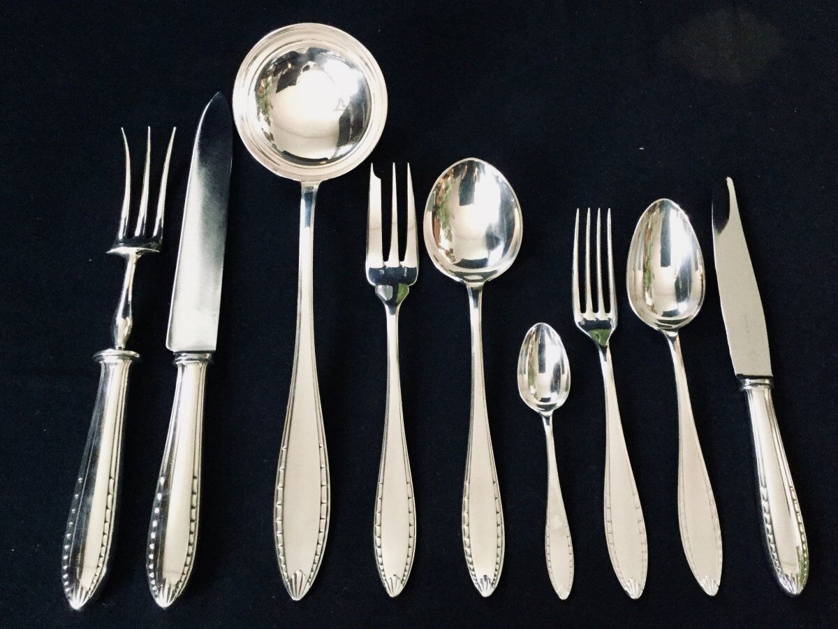 Housewife 53 pieces Christofle model Albatros