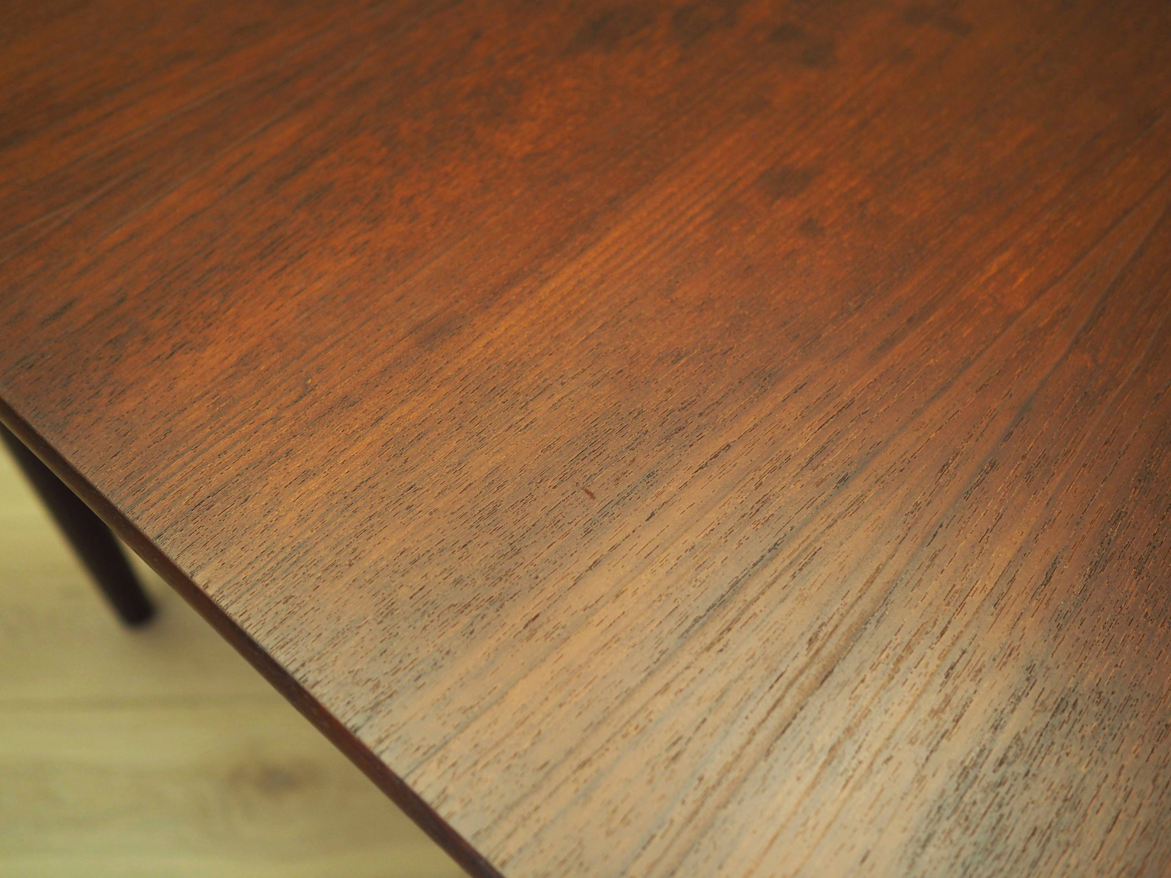 Teak table, Danish design, 1970s, production: Denmark