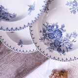 6 hollow plates iron earth model Flora