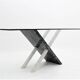 Italian Carrara marble dining table 1970s