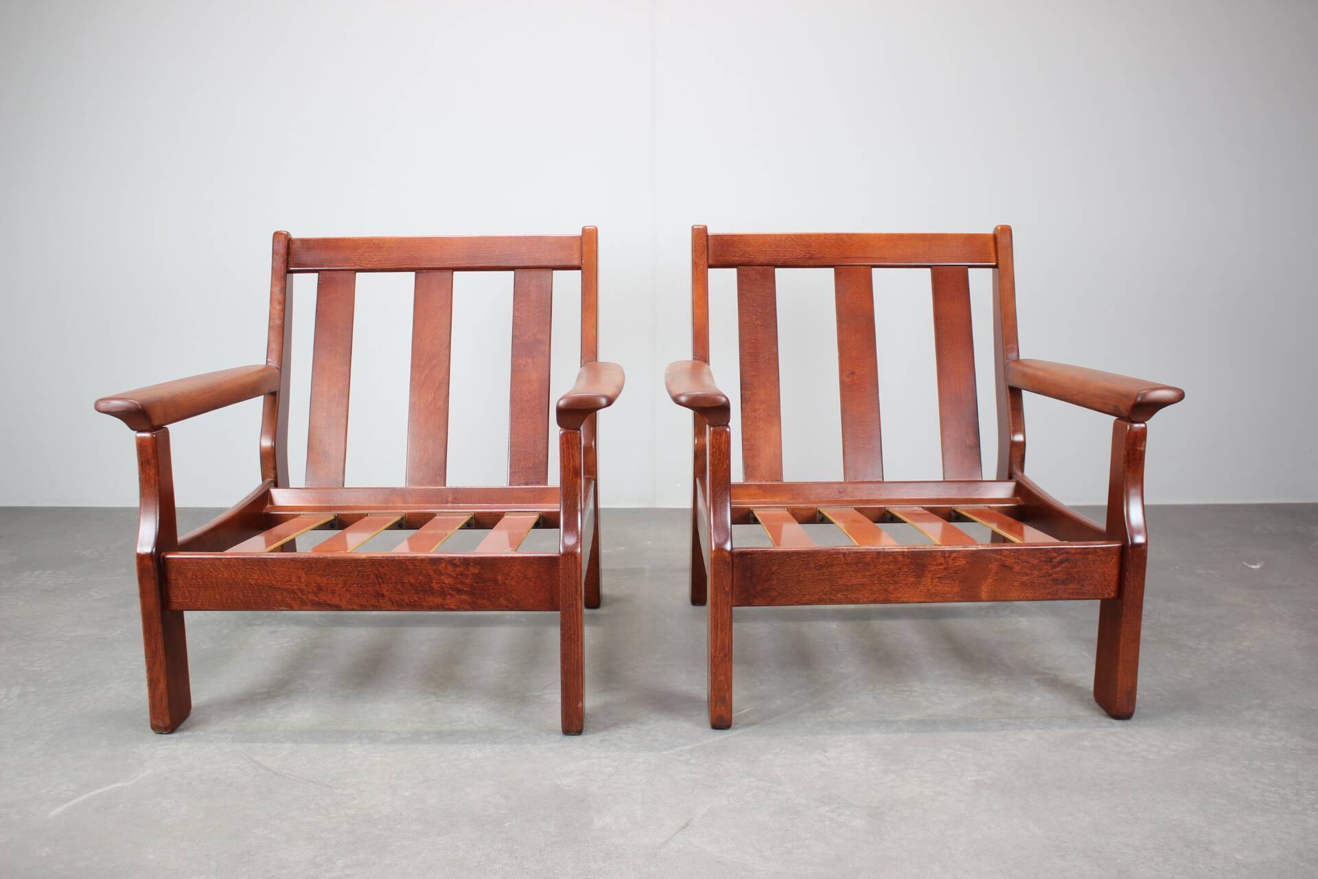 Pair of vintage Scandinavian armchairs, 1960s