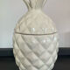 Vintage ceramic pineapple pot 70s