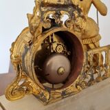 Chime clock and candlesticks