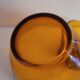 amber glass bowls – mid-20th century vintage