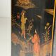 Cabinet laqué chinoiserie du 20e siècle anglais