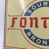 Fontana advertising plate